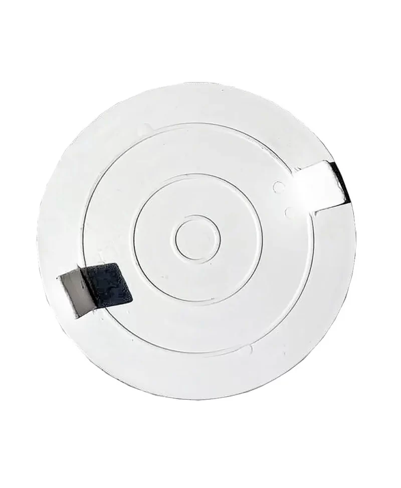 TAPA DE PVC REDONDA 7X7 A PRESION