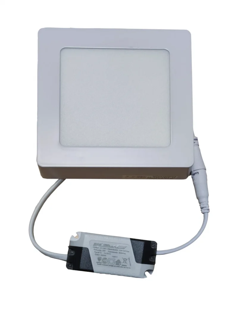 LUMINARIA LED SICA DE SOBREPONER 06w CALIDA CUADRADA