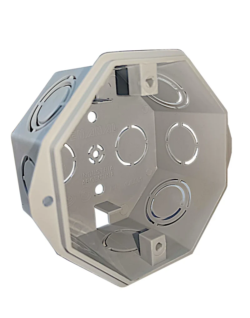 CAJA DE PVC 7X7 EMBUTIR EMANAL
