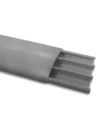 PISO CANAL 48MM X 13MM GRIS X METRO SIN