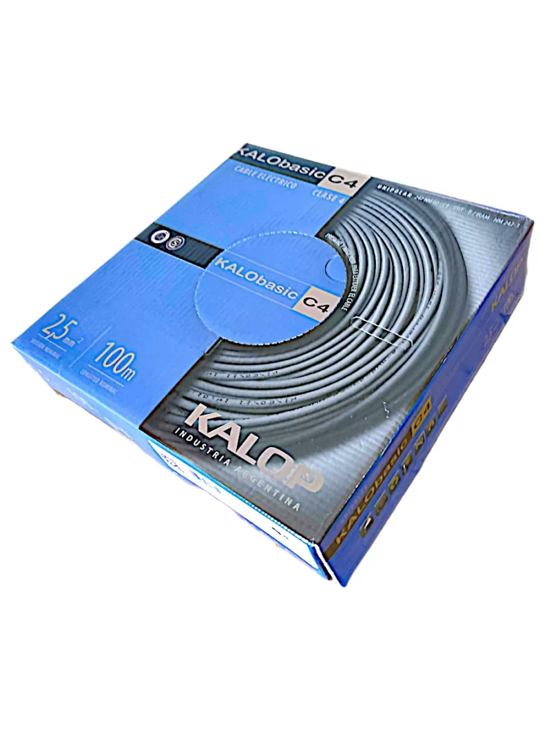 CABLE UNIPOLAR 1X2,5 BLANCO KALOP C4 (ROLLO 100M)