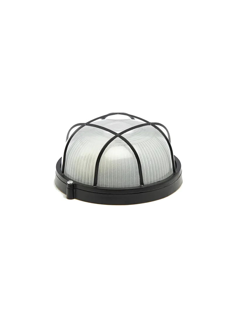 LAMPARA TORTUGA ALUM. REDONDA NEGRA SICA