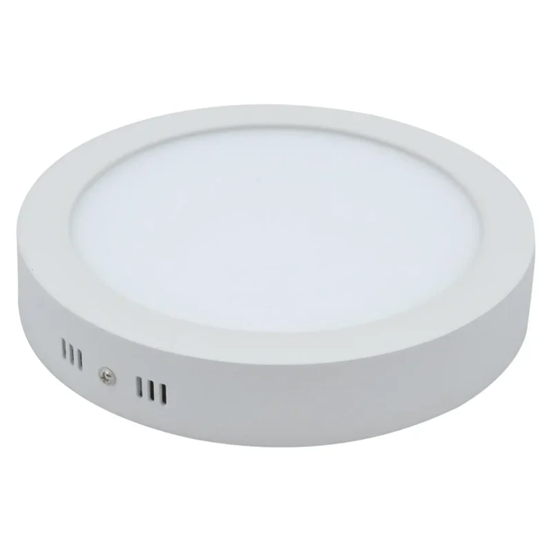 LUMINARIA LED CANDELA DE SOBREPONER 18w CALIDA REDONDA