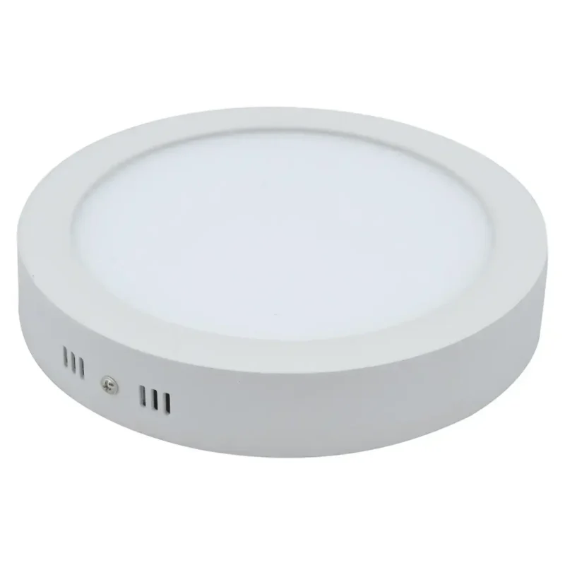 LUMINARIA LED BACKLIGHT DE SOBREPONER 24w CALIDA REDONDA