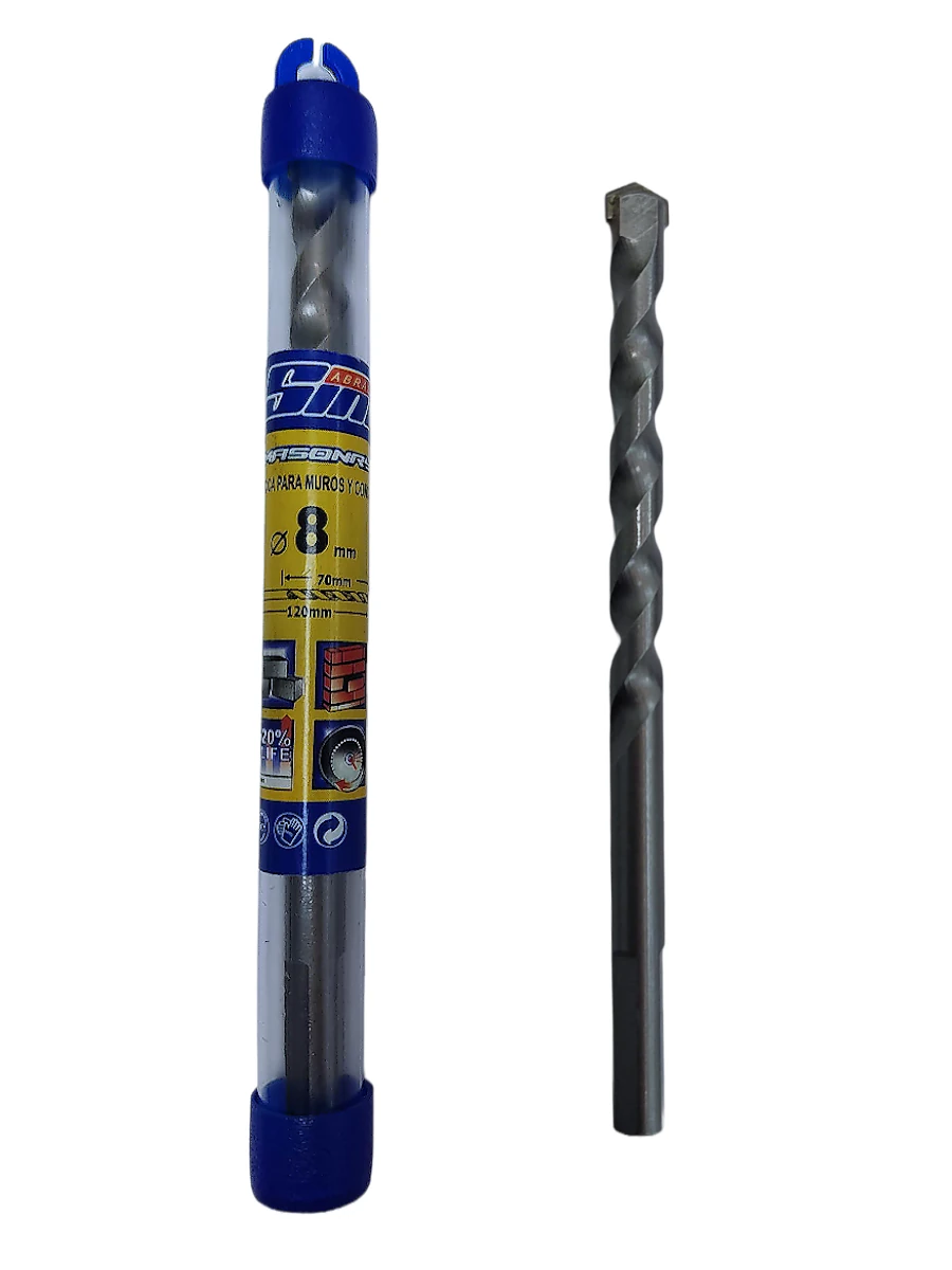 MECHA DE WIDIA P/CONCRETO .8 MM