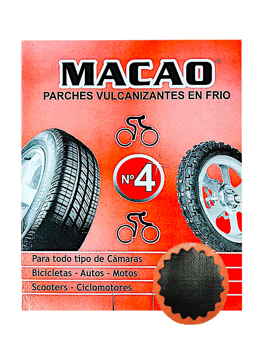 PARCHE N°4 CAJA X 50 UNIDADES