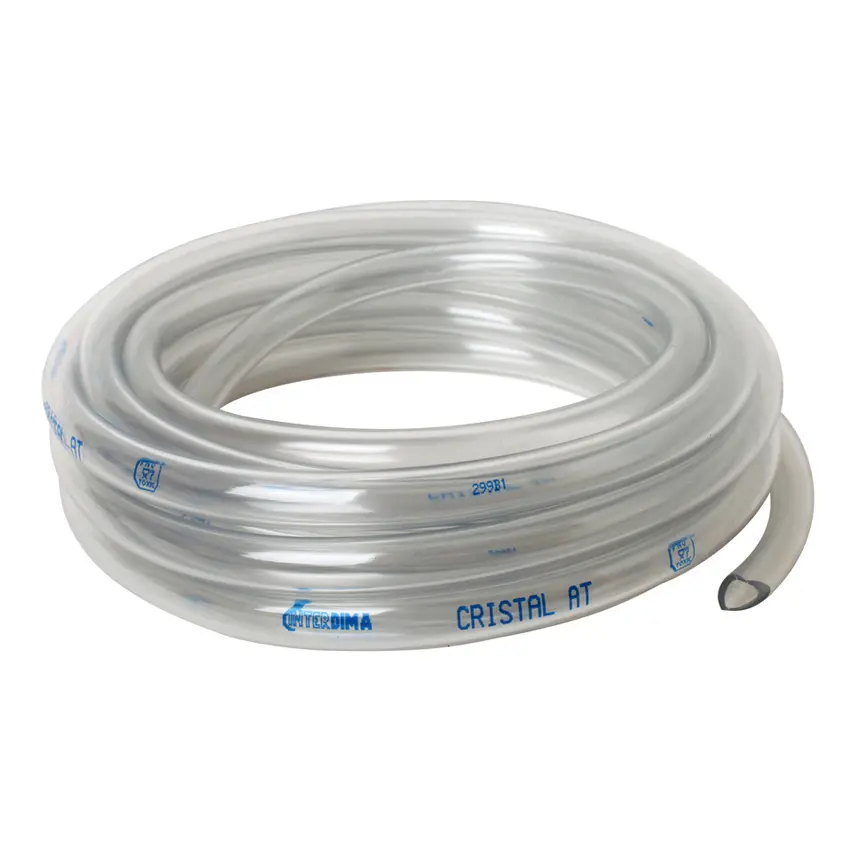 MANGUERA CRISTAL PVC 06X10 P/NIVEL 50M