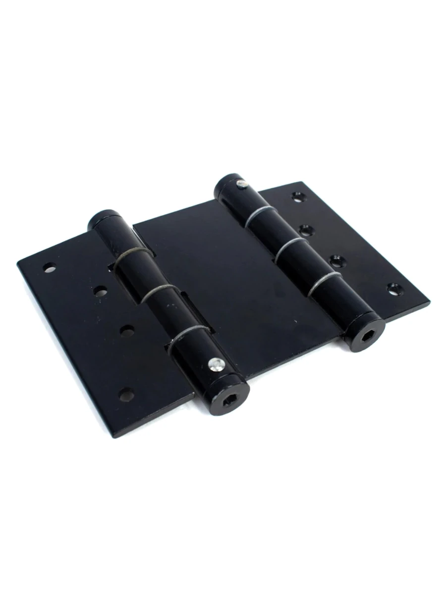 BISAGRA DOBLE ACCION ALUMINIO 100X50 NEGRO FUMACA