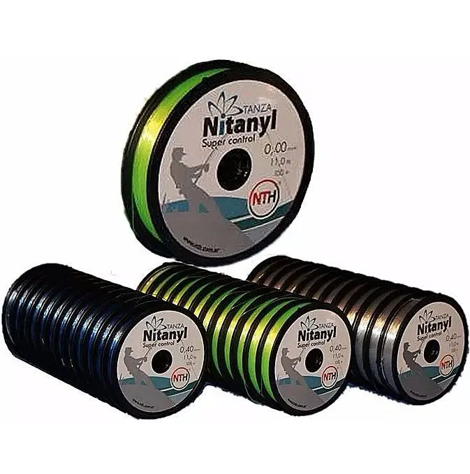 TANZA PESCA DE 0,30mm. x 100m. NITANYL RESISTE 6kg. COLOR NATURAL