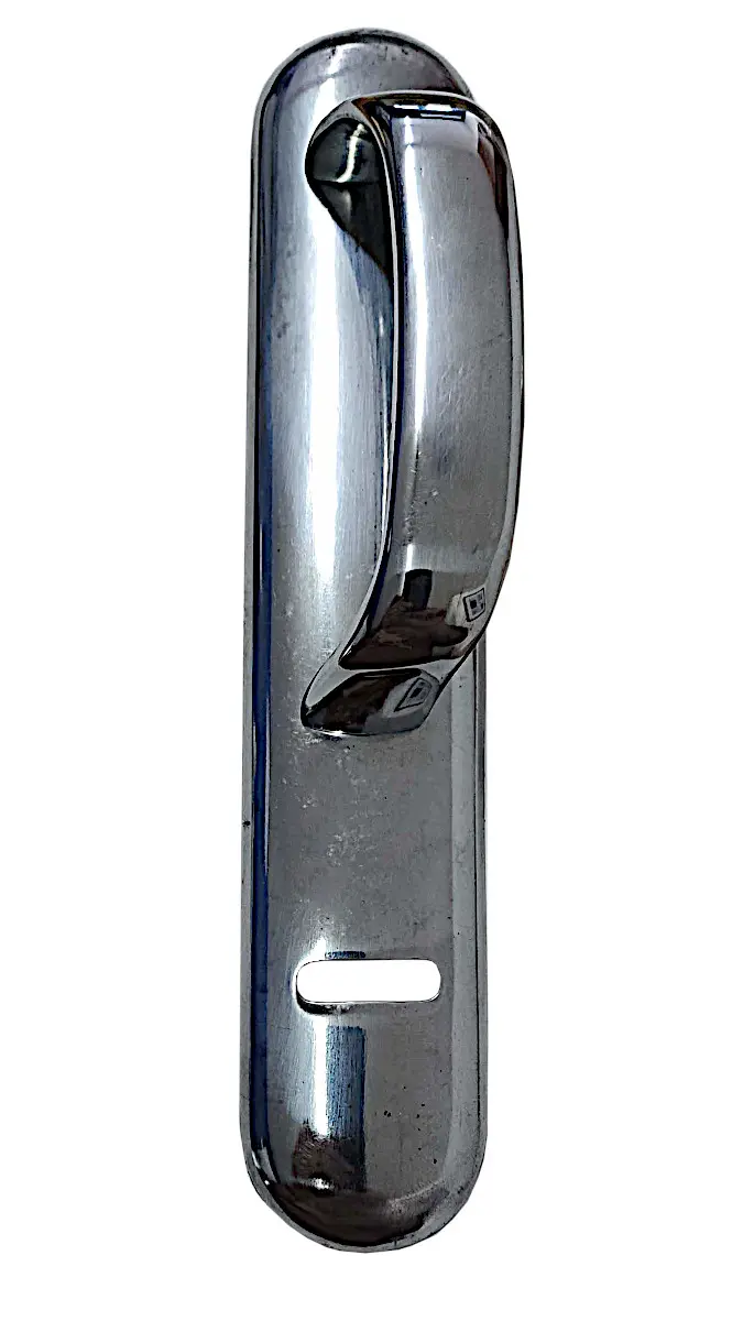 MANIJON SANATORIO ALUMINIO PULIDO 245X45