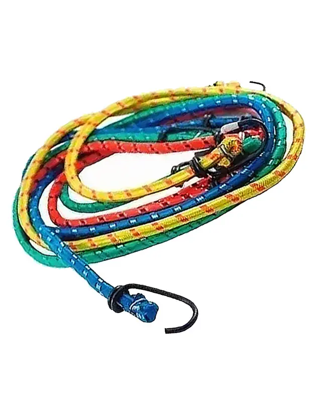 SOGA ELASTICA C/GANCHOS .1M C/U X 2 UN. FINA