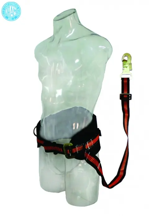 CINTURON LINIERO C/COLA 2M P/ALTURA C/PORTAHERRAMI