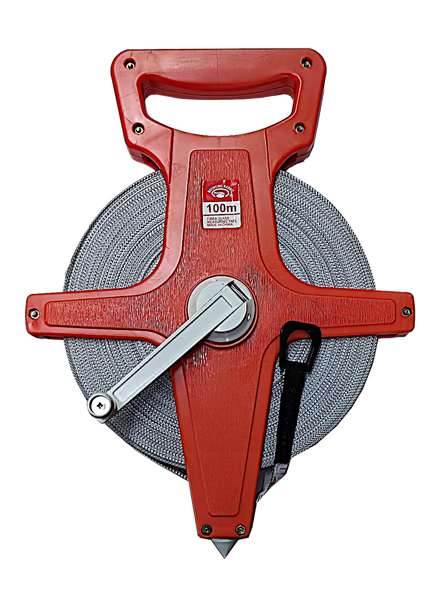 CINTA METRICA AGRIMENSORA DE 100mts