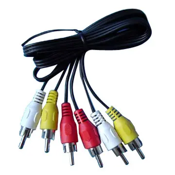 CABLE AUDIO y VIDEO 3 RCA a 3 RCA 1,5m