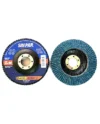 DISCO FLAP DE LIJAS 115MM GRANO 120 SIN PAR