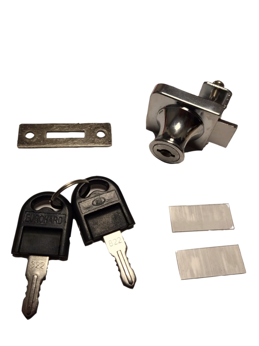 CERRADURA P/PUERTA VIDRIO SIMPLE