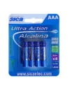 PILA SICA ALCALINA AAA (PRECIO DE BLISTER x 4 PILAS)