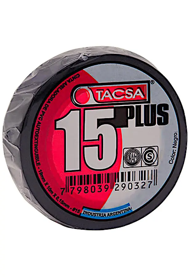 CINTA AISLADORA .5M. NEGRO TACSA