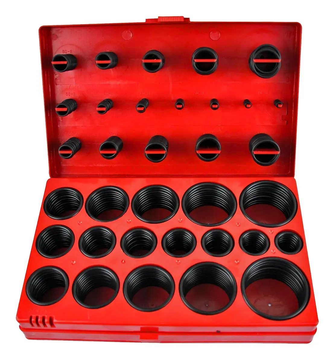 ORING VARIOS CAJA PLASTICA x 404 Un.