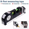 NIVEL LASER CON CINTA METRICA