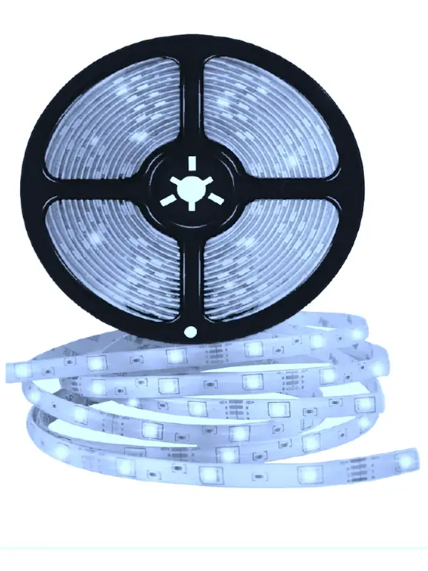 TIRA LED EXTERIOR 12V 24W FRIA 5m. 300 LEDS IP65 CANDELA