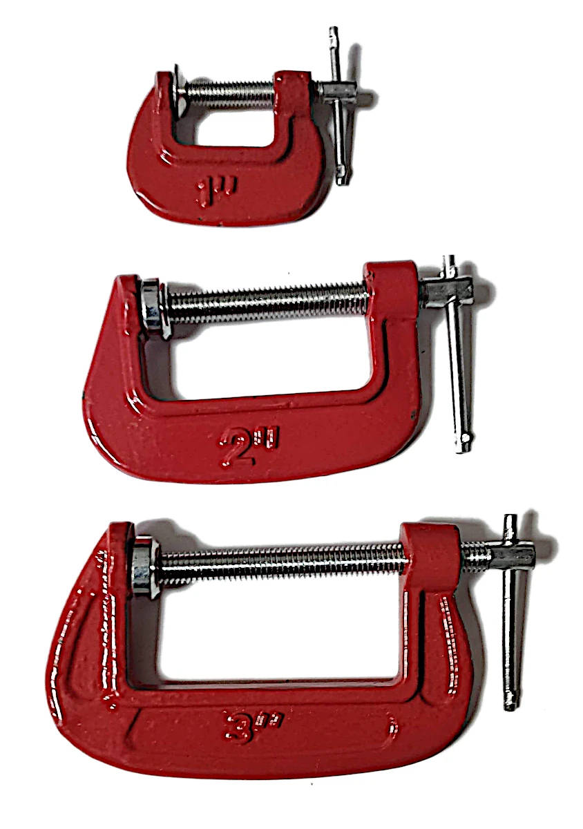 PRENSA G DE FUNDICION X 3 PIEZAS