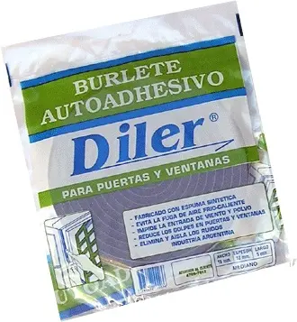 BURLETE DE 5MTS X 10MM ALTO X 5MM ANCHO