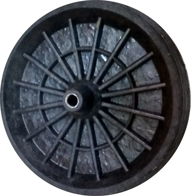 RUEDA PARA CARRETILLA MACIZA 350X60