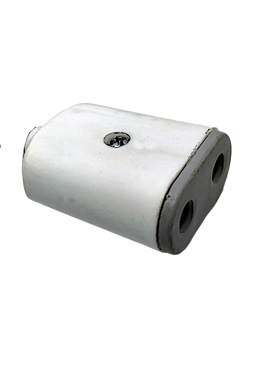 FICHA 220V HEMBRA PARA CALEFON ELECTRICO BLANCA POLAMIDA