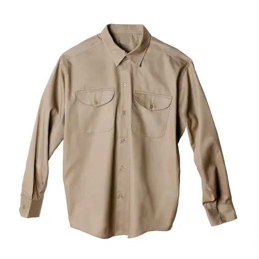 CAMISA DE TRABAJO BEIGE 1º CAL T 48 A 54