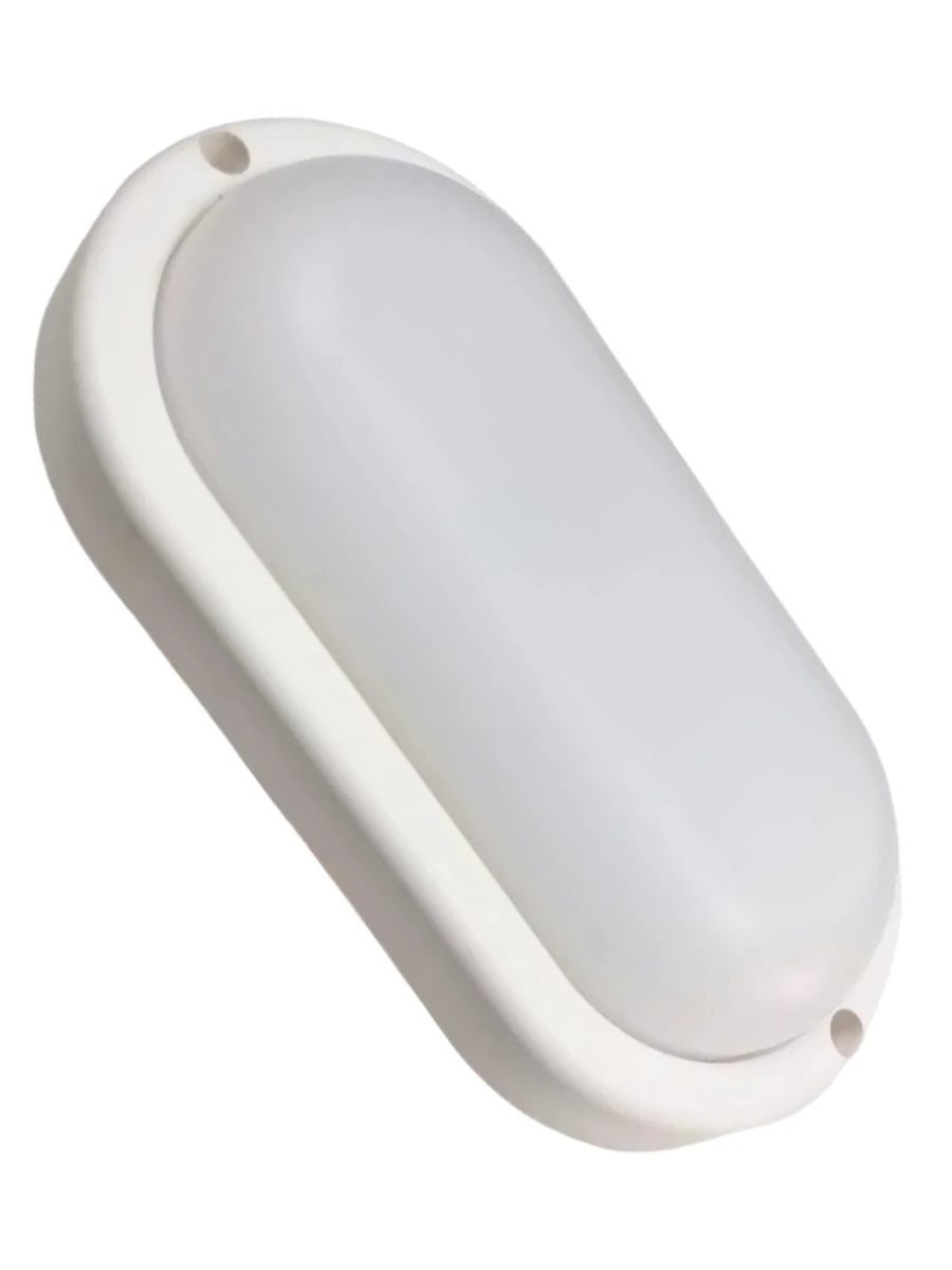 LAMPARA TORTUGA OVALADA 8W LED BLANCA CANDELA