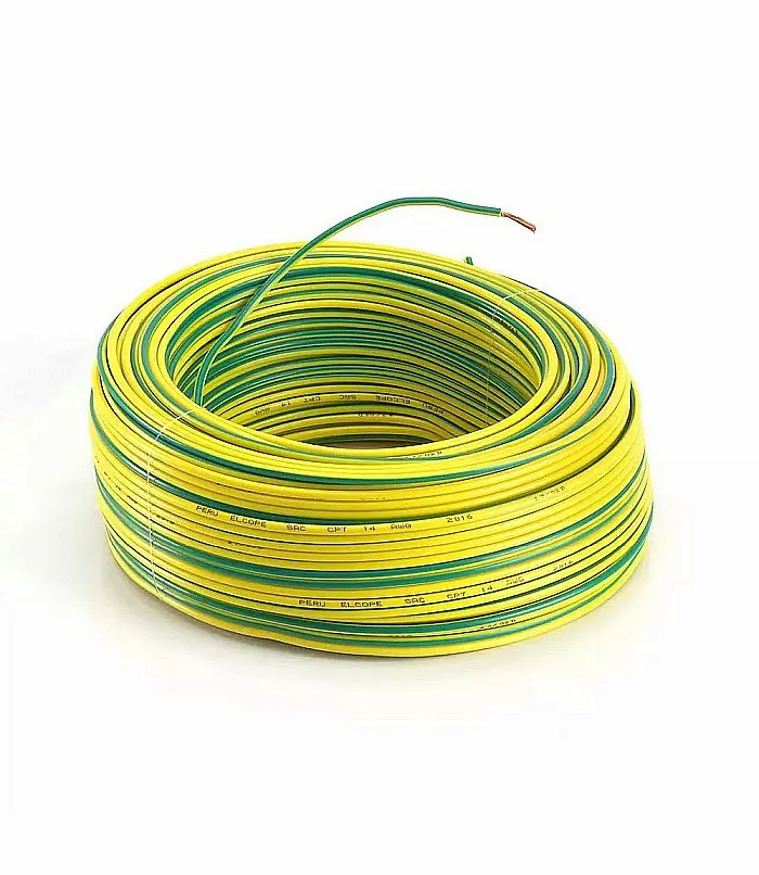 CABLE UNIPOLAR 1X1,5 VERDE / AMARILLO REFLEX (ROLLO 100M)