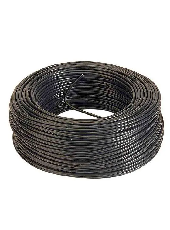 CABLE UNIPOLAR 1X2,5 NEGRO REFLEX (ROLLO 100M)