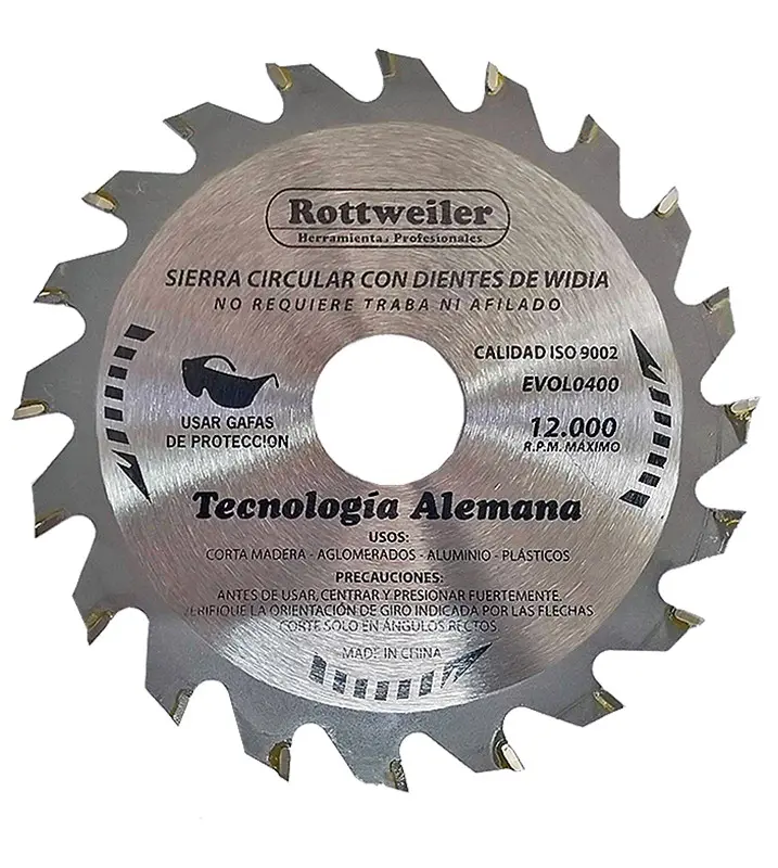 DISCO 115 X 20D DIAMANTADO P/MADERA (REEMPLAZAR POR COD 10070)