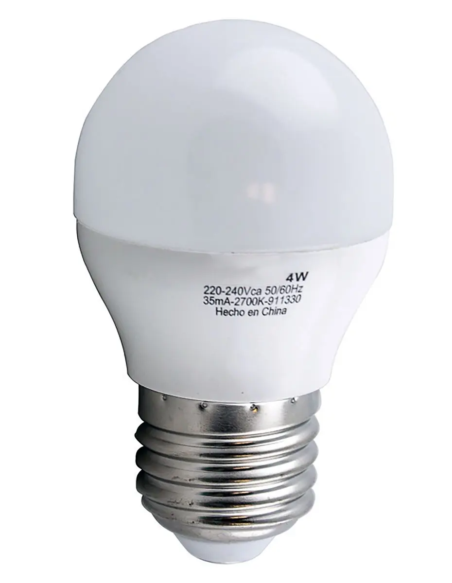 LAMPARA LED GOTA 5W E27 FRIA CANDELA