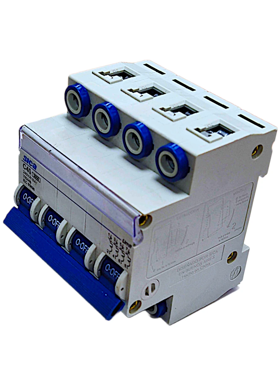 LLAVE TERMICA TETRAPOLAR 4X.40A SICA