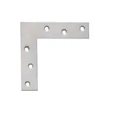 ESCUADRA PLANA CROMATIZADA 90x15mm ESPESOR 1,8MM