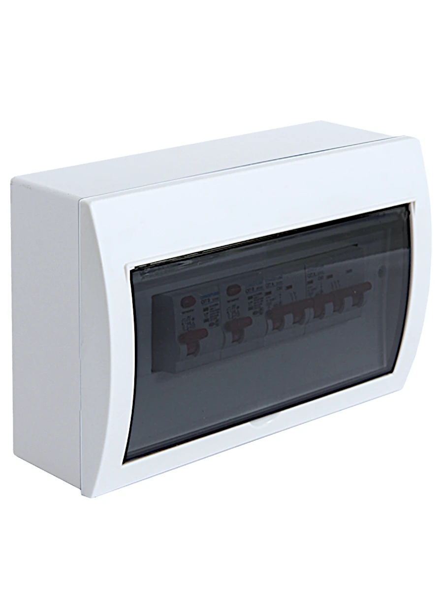 CAJA DIN 12 POLOS EXTERIOR CONEXTUBE