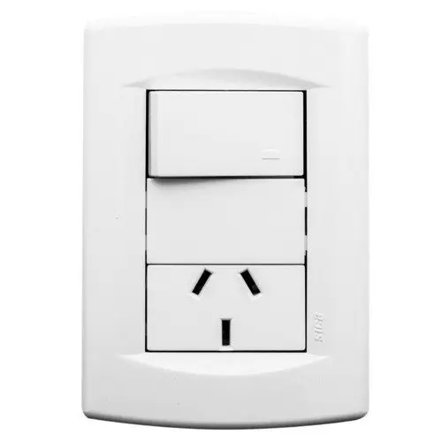 LLAVE EMBUTIR SICA LIFE ARMADA 1 INT+1TOMA 10A