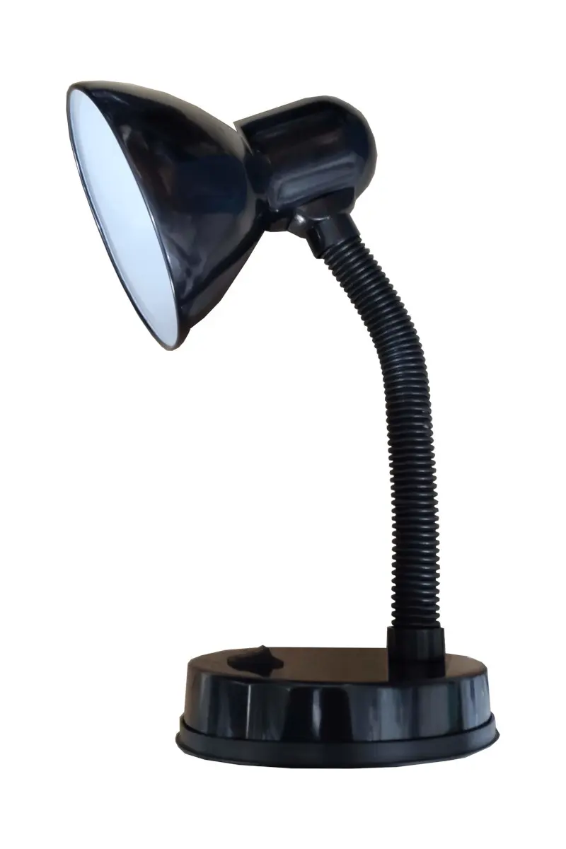 VELADOR CON BRAZO FLEXIBLE DE MESA