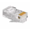 FICHA DE RED CONECTOR RJ45 MACHO CAT. 6