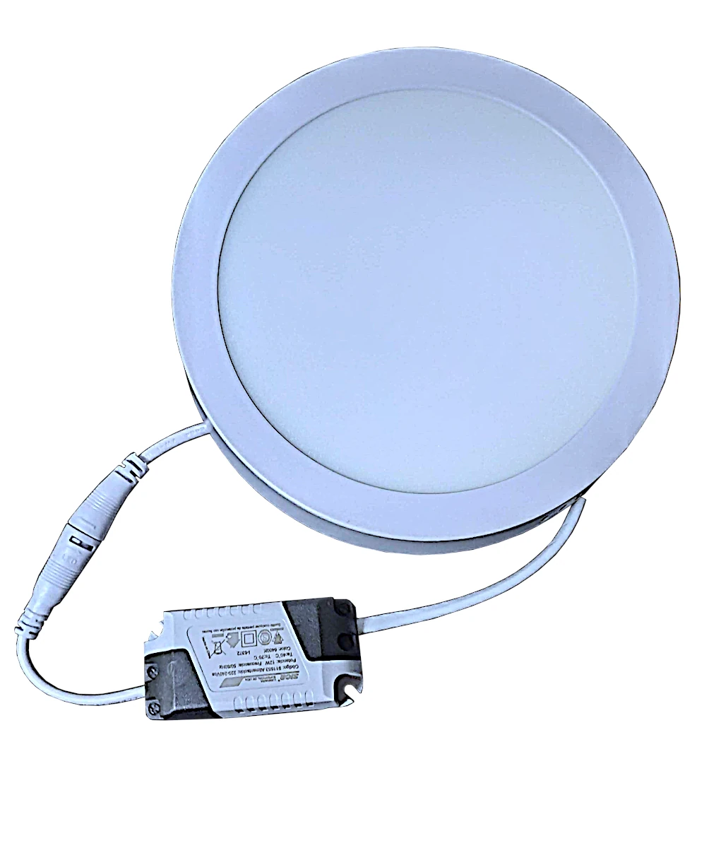 LUMINARIA LED SICA DE SOBREPONER 12w FRIA REDONDA