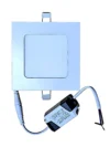 LUMINARIA LED SICA DE EMBUTIR 06w FRIA CUADRADA