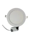 LUMINARIA LED SICA DE EMBUTIR 12w CALIDA REDONDA