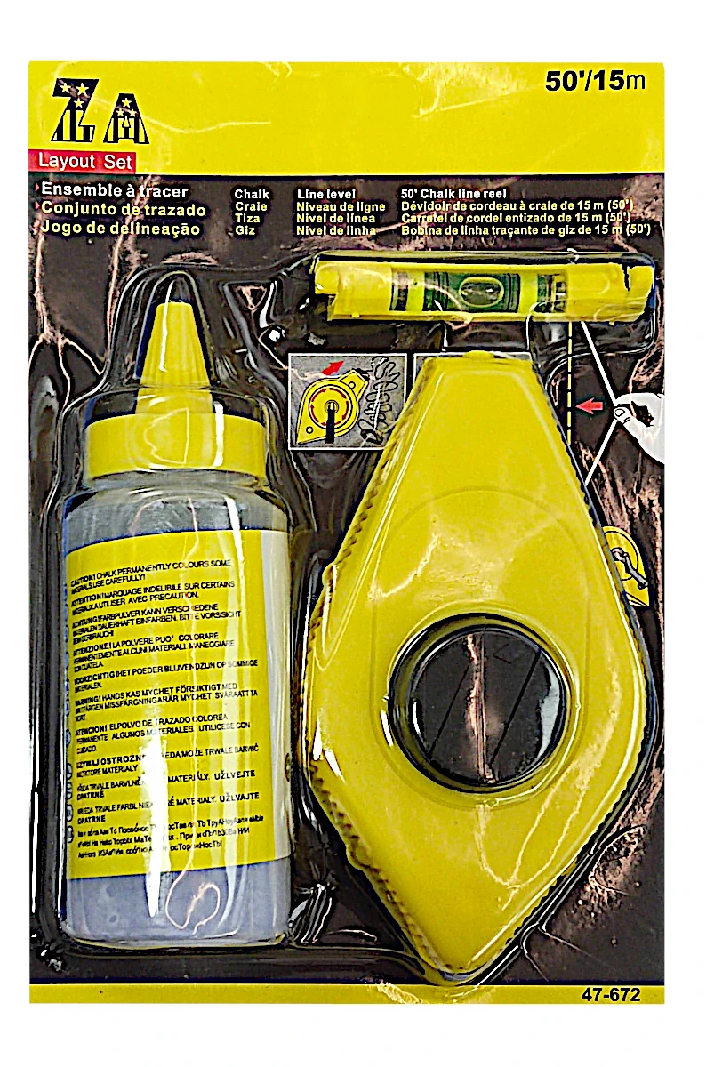 CHOCLA GRANDE CON TIZA EN BLISTER