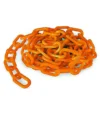 CADENA PLASTICA NARANJA 08X29X49MM (PRECIO X METRO) ROLLO 25M