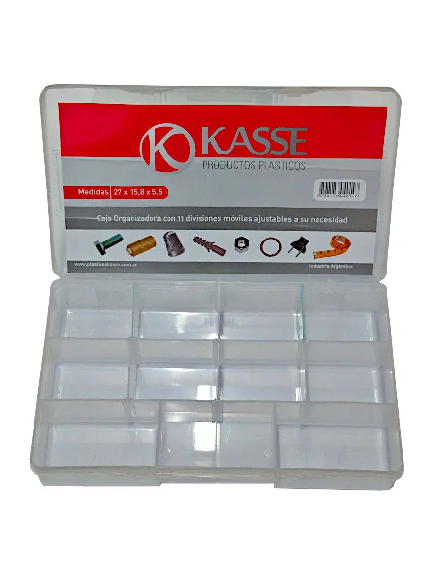 CAJA ORGANIZADORA 03 L27xA15,8xP5,5