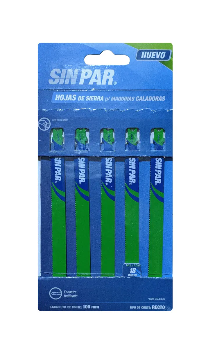 HOJA DE SIERRA CALAD. SIN PAR MULTIUSO .50MM 18D.