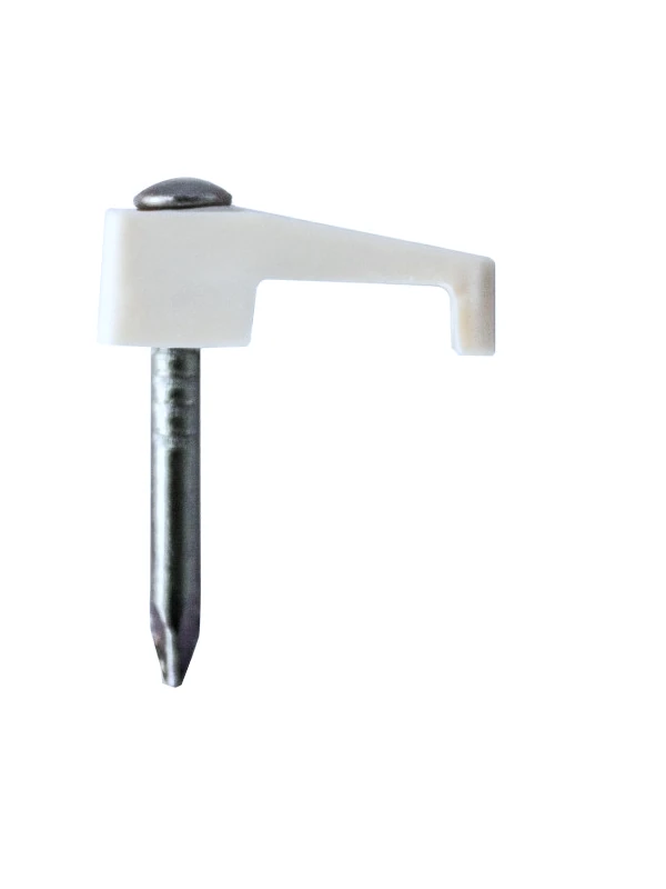 GRAMPA PARA CABLE CHATO N12 x 20U BLANCA