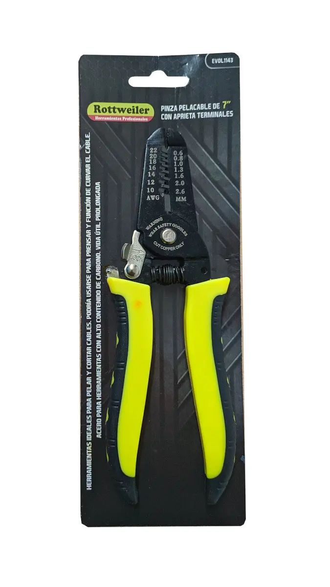 PINZA PELACABLES C/MEDIDAS UNIV. REF.